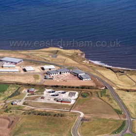 The site of former Dawdon Colliery c 2003Copyright FlyingFotos  www.seahamfromtheair.co.uk