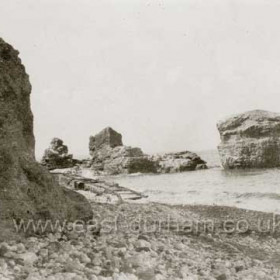 Looking north to Featherbed Rock c 1930