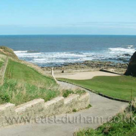 Walkway down to "Bessies Hole" in 2008 
Photograph Brian Slee