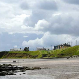 Looking south to Bath Terrace from Seaham beach in 2008.
Photograph Brian Angus