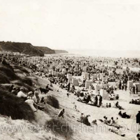 Crimdon beach around 1930