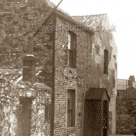 Rear of Foundry Houses c 1930