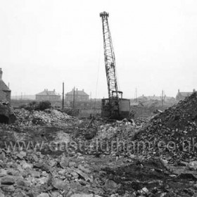 Demolition of the Bottleworks in 1948/9