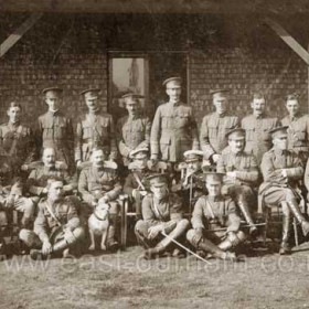 Seaham Volunteer Officers, niether location nor date known.