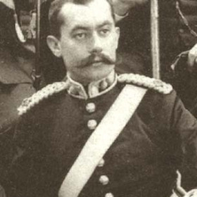 CAPTAIN CLOUGH   Volunteers c 1890.