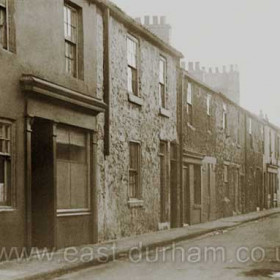 Back North Tce, there were 2 pubs in this Street, The Highlander (1851) and The Shipwright's Arms( 1855), neither appear in earlier records but were probably beer houses from being built in the 1830s. Under an 1830 Act (designed to combat the gin houses of the day) any householder who paid rates could apply, with a one-off payment of two guineas, to sell beer or cider in his home (usually the front parlour) and even brew his own on his premises. The permission did not extend to the sale of spirits and fortified wines and any beer house discovered selling those items were closed down and the owner heavily fined. Beer houses were not permitted to open on Sundays. The beer was usually served from jugs or dispensed direct from tapped wooden barrels lying on a table in the corner of the room. This law changed in 1869.This law coincided with the birth of Seaham, consequently there were dozens of beer houses in the town.