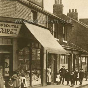 Looking east down North Railway St from the junction with Henry Street c 1910/15