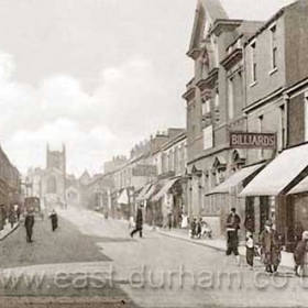 Church St c1910, not later than 1914. Billiards saloon owned by Jimmy (Midge) Parker who died in the 20's then Gilmore then Greener closed in the 1960sSoftly (fruiterer) at right.