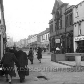 Church Street in Dec. 1972. Playboy nightclub at right