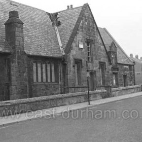 North facing aspect of St John's Infant School, (National  School), Church Street,  built in 1848, disused after 1973 and demolished in 1980.
You can find extracts from the logbook of St John's Infant School under Articles in the History section titled "National School Logbook 1868-98