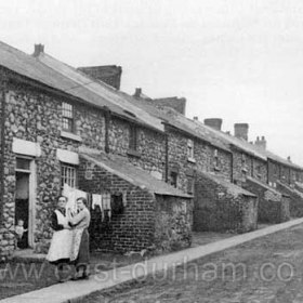 Rear of Butcher St c 1950, looking east. Demolished early 1960s.