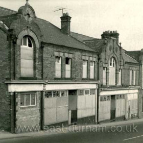 The Co-op on the Mill Bank, derelict in the 1970s before being refurbished By Fred Cordner to become the popular Assembly Rooms.