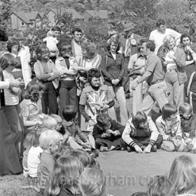 Queen Elizabeth's Silver Jubilee 1977.
Dalton Le Dale Street Party