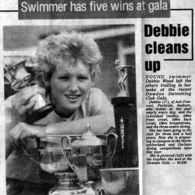 Sunderland Echo article, September 10th 1984.
Over the years, individual girls to bring honours to the club include, Ann Aungle, Dorothy Bluett, Kathleen Summerbell, Linda McBeth, Angela Barkes, Cheree Cowell and Debbie Wood.