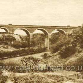 Green Drive viaduct probably around 1908.