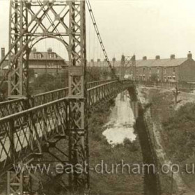 Green Drive Bridge looking north to Melbury Street.