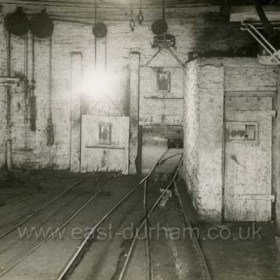 Theresa Shaft, Low Main Level. Outer air doors 1959.