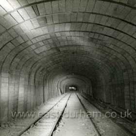 Loco haulage road, 1959.