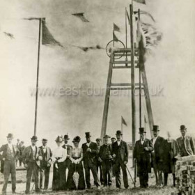 Cutting the sod for Dawdon Colliery 1899.