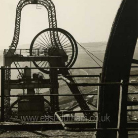 Theresa headgear from Castlereagh Pulley platform in 1958.