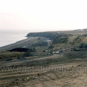 The Blast Beach after demolition of Dawdon Colliery in the 1990s