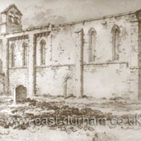 Old engraving of St Andrew's, date not known.