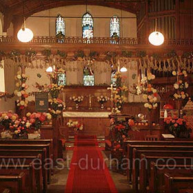 Interior of St Andrew's in the 1960s