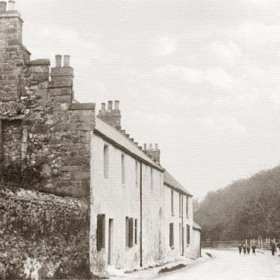 Dalden Hall Manor House probably around 19204 families lived here in 1841, 3 families in 1851 and uninhabited by 1861, demolished 1967. looking east towards Seaham.