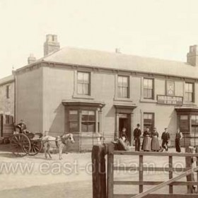 Originally called the Braddyll Arms, then became the Heseldon Inn before adopting its present title the Pemberton Arms. Locally known as the White House it is situated about three quarters of a mile south of Dalton le Dale.      
Probably built in the 1830s photograph c1910?