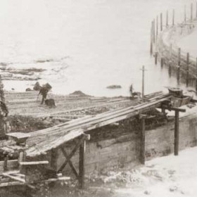 New South Dock Wall c 1900