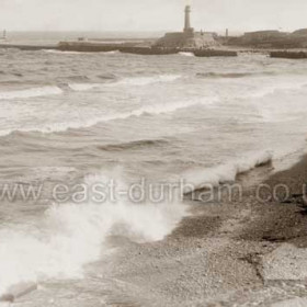 North Pier from the Terrace Beach c 1930.