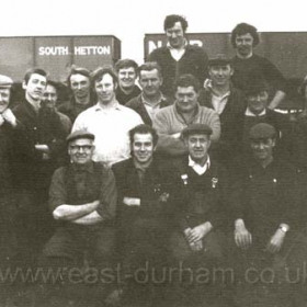 Staff at Docks 1971/2Back Row; Kenny Holmes, Keith Freak.Middle Row; Mick Lanagan, Tommy Jubb snr, Alan Lewis, Tommy Johnson, Fisher, Eddie Haggan, John Nesbitt, Jack Hall, Alfie White, Don Hutchinson, Bill Renwick, Norman Parrington.Front Row; Jack Andrews, Derek Winder, Jimmy Winder, Les Horseman.Info from Dennis Campion.