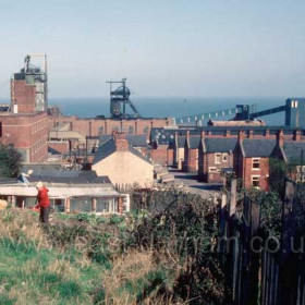 Easington Colliery, April 1981
Photograph by Stafford M Linsley