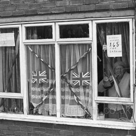 Queen Elizabeth's Silver Jubilee 1977.
Eastlea Road Street Party.