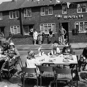 Queen Elizabeth's Silver Jubilee 1977.
Eastlea Road Street Party.