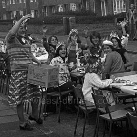 Queen Elizabeth's Silver Jubilee 1977.
Eastlea Road Street Party.