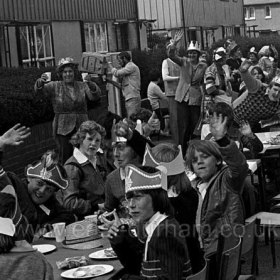 Queen Elizabeth's Silver Jubilee 1977.
Eastlea Road Street Party.