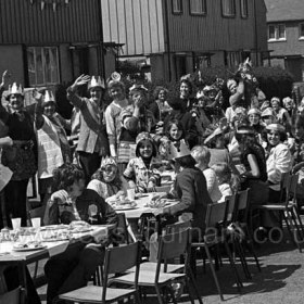 Queen Elizabeth's Silver Jubilee 1977.
Eastlea Road Street Party.