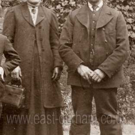 William Miller and his wife, both great Salvationists, on one occasion when returning to the dock in very high seas he told his crew, "If I don't steer you into harbour I'll steer you into Heaven"Photograph from Gordon QuinnPhotograph from Gordon Quinn