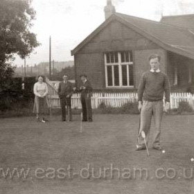 Seaham Golf Club 1950s?Third from left Smith.