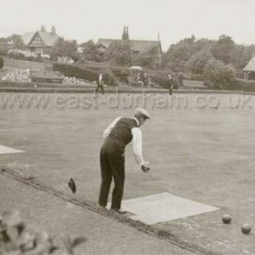 Bowling Green at Green Drive, Dawdon, 1934