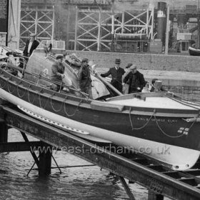 George Elmy a Liverpool class non-self righter arrived in Seaham in 1950 and was here until her tragic loss on the 17th of November 1962.