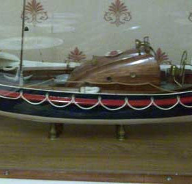 Model of the George Elmy in the Navy Club on North Terrace.