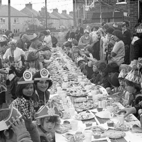 Grants Crescent SilverJubilee Party 1977