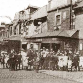 Princess Theatre, probably during Centenary celebrations of 1928.