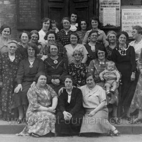 21st Anniversary of Seaham Harbour Womens Auxilliary, Toc H building,  Strangford Road.
 Photograph c1950s from John and Ken Anderson.