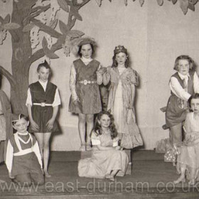 Seaham Junior Drama Group in March 1949.
Photograph from Ena Knox