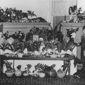 Harvest Festival at the High Colliery School in the 1950s