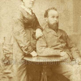 Thomas Gustard and his wife Elizabeth who traded as a grocer and spirit merchant  at 12 Nth Tce from the 1880s until sometime between 1902 and 1910.
Photograph from Isabel Adams