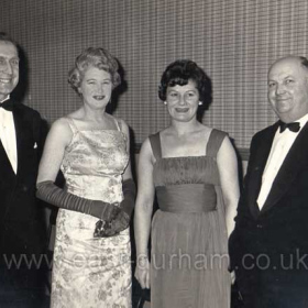 Seaham Chamber of Trade, annual dinner 21st february 1962. The couple on the left may be Mr and Mrs Barkess
Photograph and info from Ena Knox